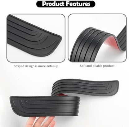 4PCS Car Door Edge Guards with 2.36" Width, Rubber Car Door Sill Protector - Image 5