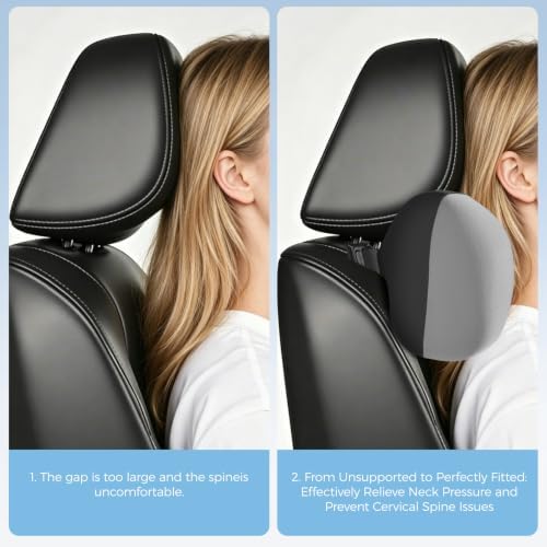BABUR Car Headrest Pillow, Car Neck Pillow - Image 6