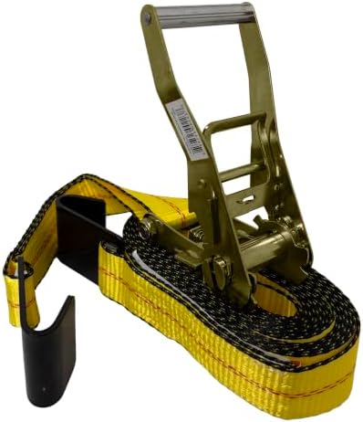 Everest - S1022 Premium Ratchet Tie Down 1 PK 2 IN. X 27 FT 3333 LBS. Working - Image 7