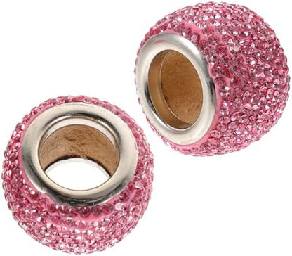 GLEAVI 2pcs Rhinestone Car Headrest Ring Decorations by GLEAVI