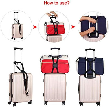 GUANJUNX Luggage Straps for suitcases, Bag Bungees Travel Accessories Belt - Image 6