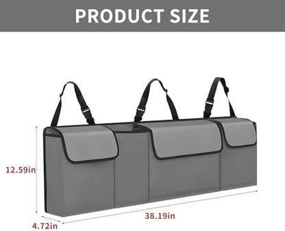 Car Trunk Organizer, Backseat Hanging Large Storage - Image 2