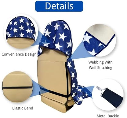 Waterproof Car Seat Cover for Front Seats, Protector for Cars SUVs Trucks - Image 3