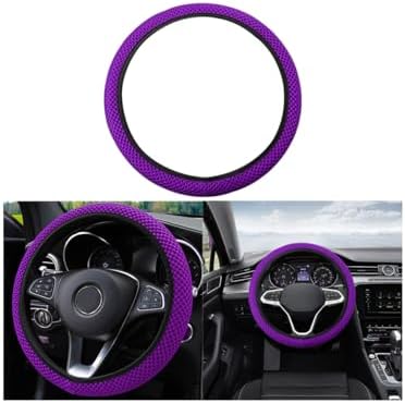 Moly Magnolia 15 Inch Steering Wheel Cover, Microfiber Ice Silk by Moly+Magnolia