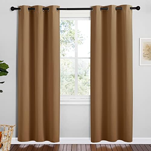 NICETOWN Sleek Blackout Curtains, 2 Panels, W42 x L78-inch by NICETOWN