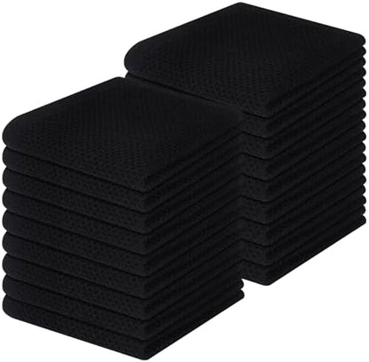 Homaxy 100% Cotton Waffle Weave Kitchen Dish Cloths 18-Pack by Homaxy