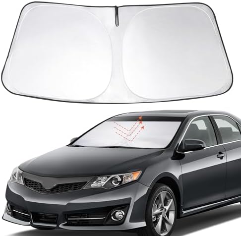 Windshield Sun Shade Sunshade for 2012-2016 2017 Toyota Camry by LHFLIVE