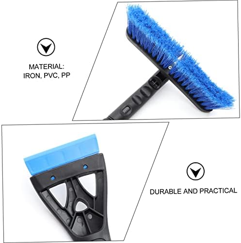 1pc Multi-Purpose Snow Removal Shovel Tool Telescopic Snow Brush Ice Scraper - Image 7
