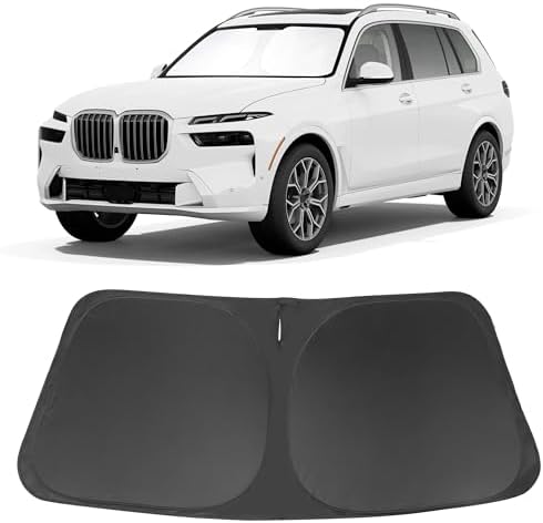 Windshield Sun Shade for 2021-2025 2026 BMW X7 3.0L xDrive40i by LHFLIVE