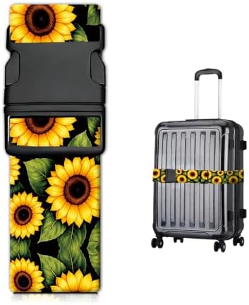 Luggage Strap for Suitcases Adjustable Travel Belt by Unknown