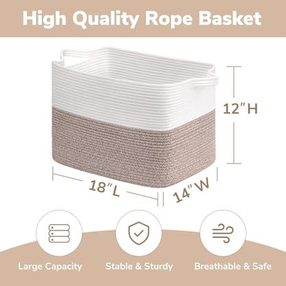 Goodpick 50L Large Woven Storage Basket - Image 3
