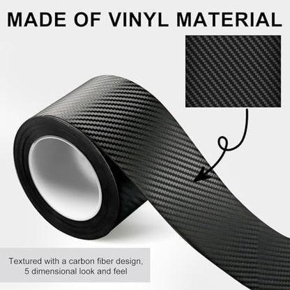 Storystore Car Door Edge Guard, 4 in x 33 Ft Black Door Edge Protector - Image 4