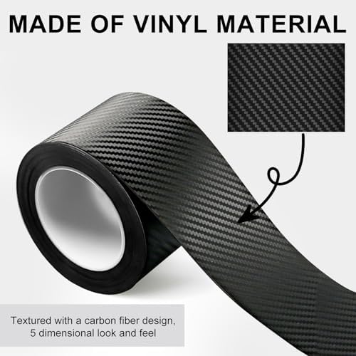 Storystore Car Door Edge Guard, 2 in x 33 Ft Black Door Edge Protector - Image 4