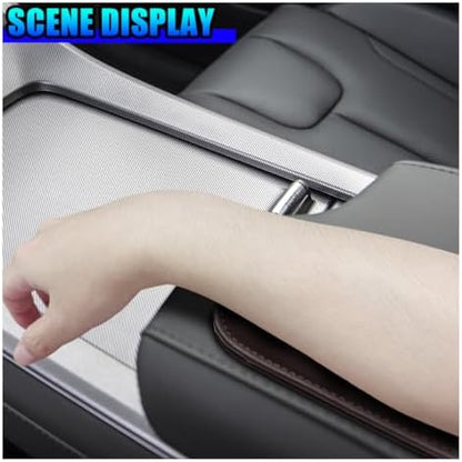 Craedli 2PCS Car Door Armrest Pads, Leather Memory Foam Knee Cushion Pad - Image 4