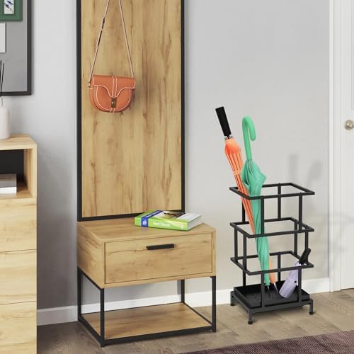 Alyoen Umbrella Holder for Entryway, Metal Umbrella Stand - Image 2