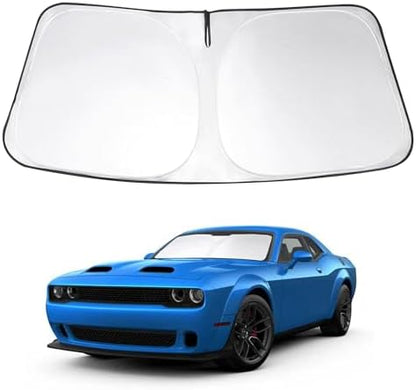 Windshield Sun Shade Sunshade for 2015-2023 Dodge Challenger by LHFLIVE