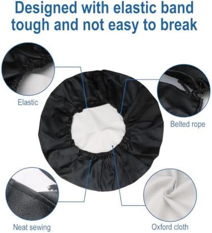 RV Spare Tire Cover Mountain Lake Tree 16in Waterproof Universal Fit - Image 7