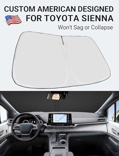 Proadsy Custom Fit Car Windshield Sun Shade - Image 2