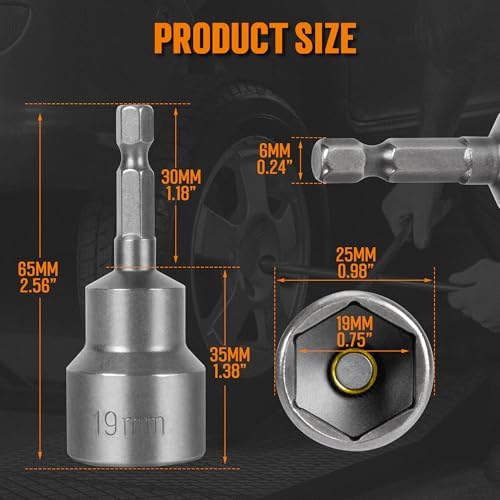TONDA RV Scissor Jack Socket, Camper Travel Trailer Drill Adapter, Works - Image 6