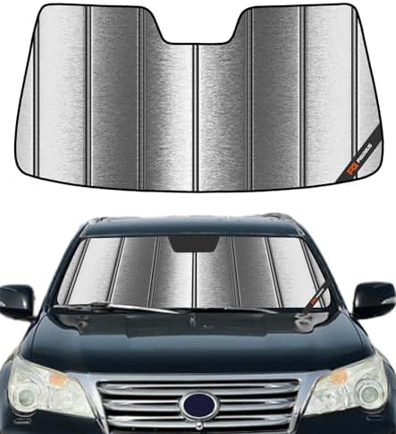 Pigenius Windshield Sunshade for Lexus GX460 2010-2023 Custom Front Window Sun by Pigenius