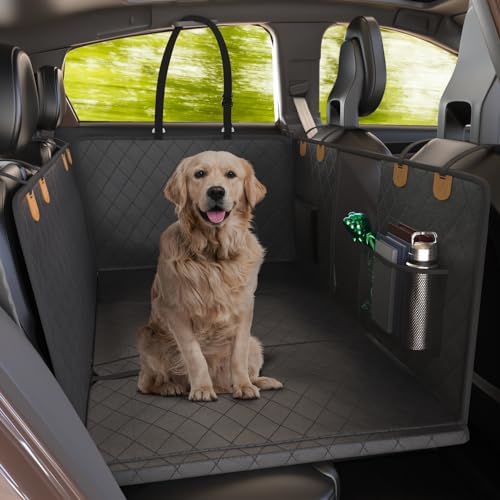 Katziela Back Seat Extender for Dogs-Large Space, Dog Car Seat Cover Hard by Katziela