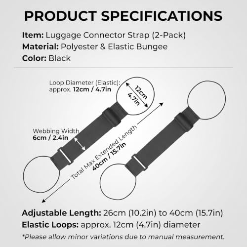 Luggage Connector Straps - Image 2