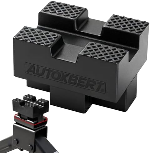 Scissor Jack Pads Rubber Pinch Weld Saddle Adapter Protector Universal Car Lift by AUTOXBERT