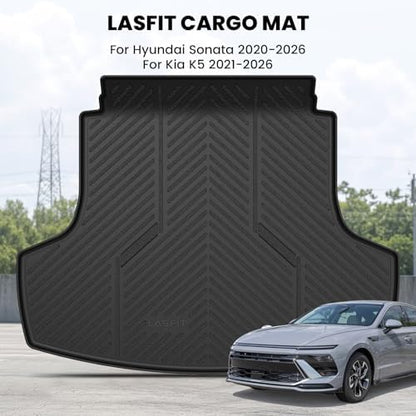 LASFIT Cargo Mat for Hyundai Sonata 2020-2026 / Kia K5 2021-2026 - Image 2