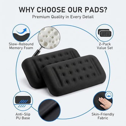 2 PCS Car Armrest Cushion, Memory Foam Elbow Pad - Image 6