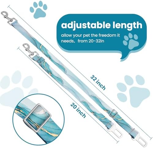 Adjustable pet cat and Dog car seat Belt，The Lanyard is Flexible and Adjustable - Image 2