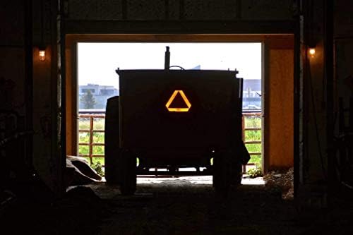 Slow Moving Vehicle Safety Sign, Slow Moving Vehicle Triangle Sign, Plastic - Image 5
