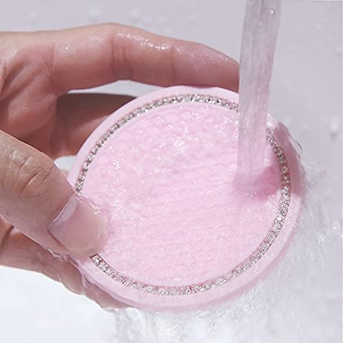 2 Pack Bling Cup Holder Insert Coasters, 2.75 Inch Soft Crystal Rhinestone - Image 4