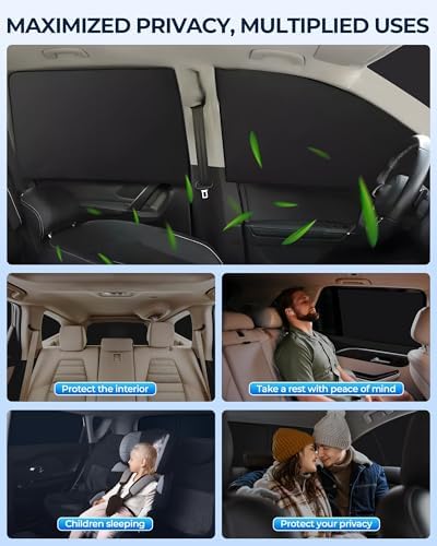 for Ford Mustang Mach-E 2021-2025 Car Window Shades - Image 6