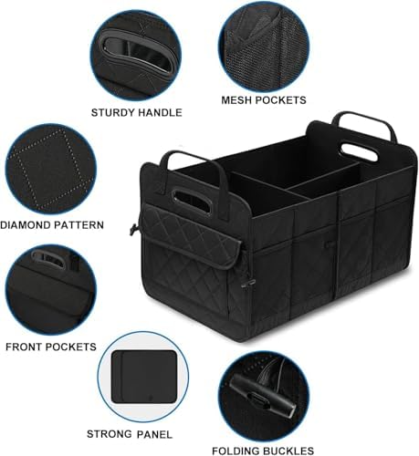 AOPHY Car Trunk Organizer, 75L Large Capacity Waterproof Auto Storage - Image 4