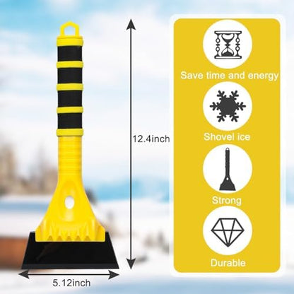 Snow Brush and Ice Scraper Set for Car Windshield Snow Frost Ice Removal Tool - Image 3