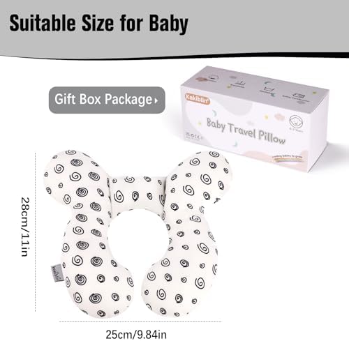 KAKIBLIN Baby Neck Pillow, Baby Head Support Pillow, Infant Neck Pillow - Image 7