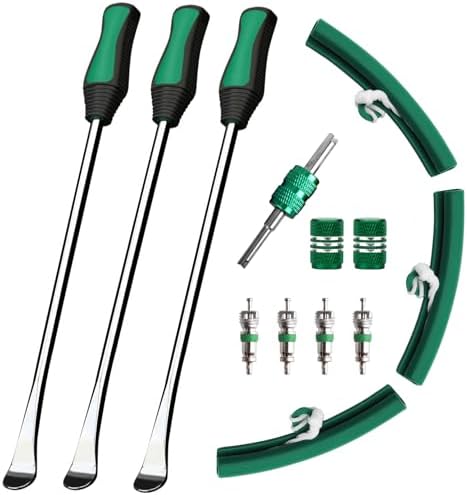 11.8-14.5 inch Steel tire pry bar Tool kit, tire Tools Include 3 tire pry Bars by Welcometo