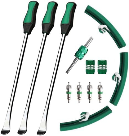 11.8-14.5 inch Steel tire pry bar Tool kit, tire Tools Include 3 tire pry Bars by Welcometo