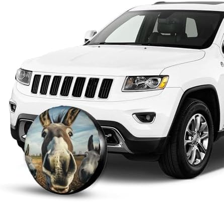 Funny Donkey Spare Tire Cover Wheel Protectors Waterproof Wheel Covers - Image 6
