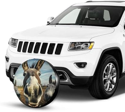 Funny Donkey Spare Tire Cover Wheel Protectors Waterproof Wheel Covers - Image 6