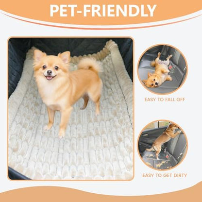 2-in-1 Dog Car Seat Cover & Dog Car Pet Bed Mat - Image 2