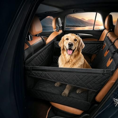 Pet Car Seat Cover, Rear Seat Dog Cover, seat Cover/Waterproof/pet Hammock by Unknown