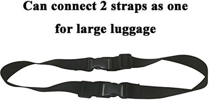 2pcs Travel Luggage Straps for Suitcases, Two Add a Bag Travel Luggage - Image 3