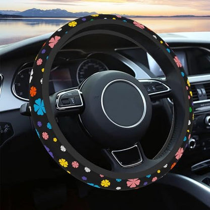 Steering Wheel Cover Neoprene Material Most Cars Men&Women Universal 15 inch by KeepCarTidy