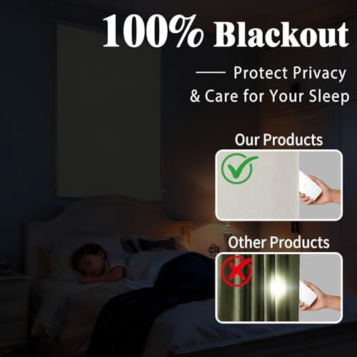 100% Blackout Self Adhesive Portable Curtains - Image 2