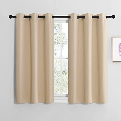 NICETOWN Biscotti Beige Blackout Curtains by NICETOWN