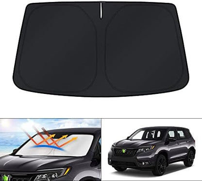 KUST Windshield Sun Shade for 2019-2024 2025 Honda Passport Sport Accessories by KUST