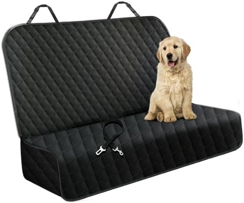 Meolsaek Dog Car Seat Cover Back Seat, Waterproof Nonslip Seat Protector by Meolsaek