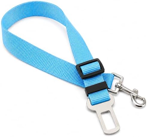 Adjustable Dog Car Seat Belt, Metal Snap Hook, Pet Safety Belt by Unknown