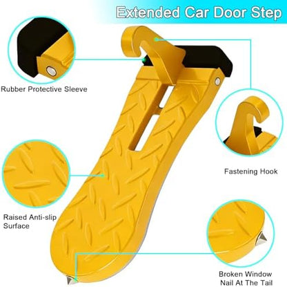 Car Door Step for Car Roof Access Extra-Long Foldable Fits SUVs Trucks Vans - Image 5